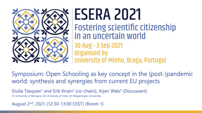 Poster for the ESERA2021-conference. Illustration.